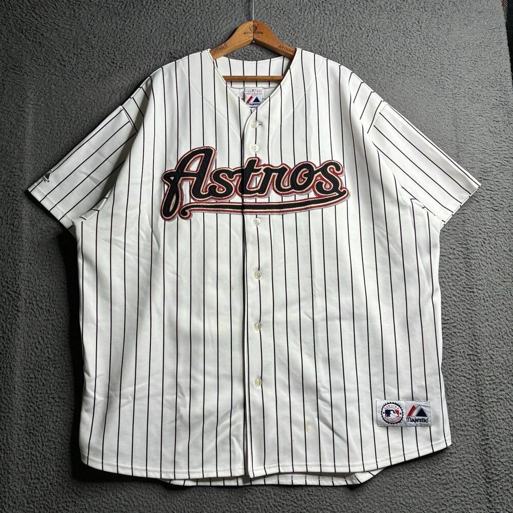 Majestic Authentic Collection Houston Astros Miguel Tejada #10 Size 2XL Jersey